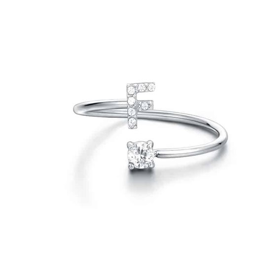 Anillo Brand Mujer Personal Cristalli in Acero 02RG002F - 02RG002F